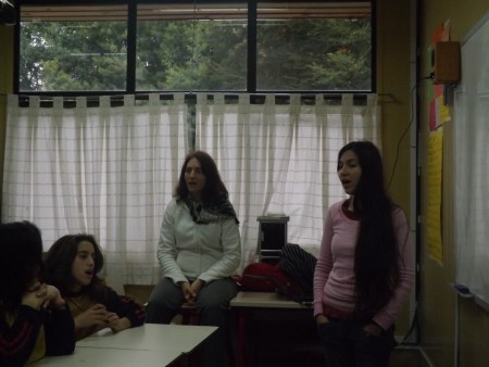 Profesoras encargadas del grupo
