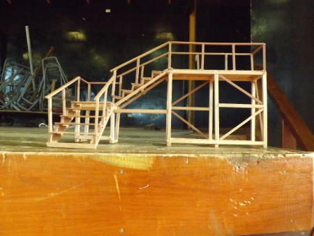 Maqueta de escaleras 