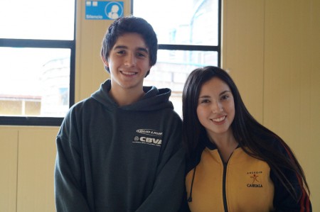 2 integrantes de grupo de teatro